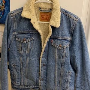 Levi lined denim jacket
